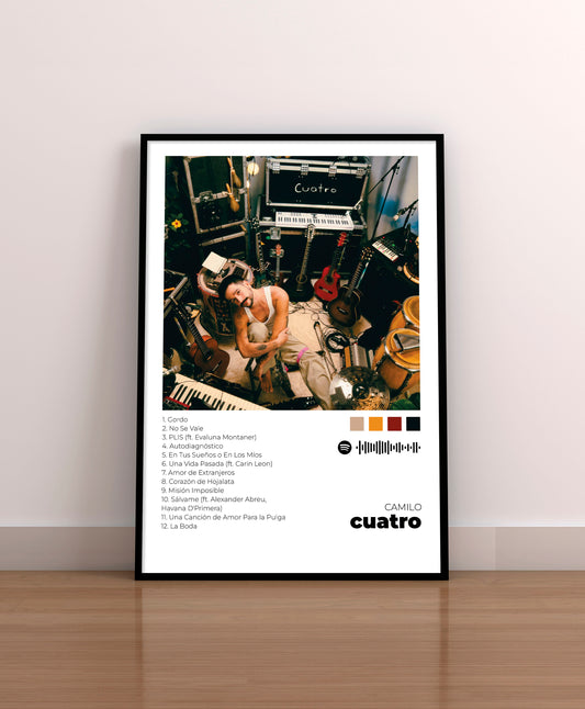 cuatro. Camilo. Poster