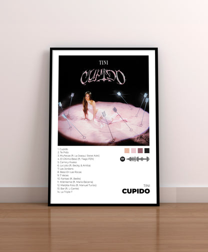 Cupido. Tini. Poster