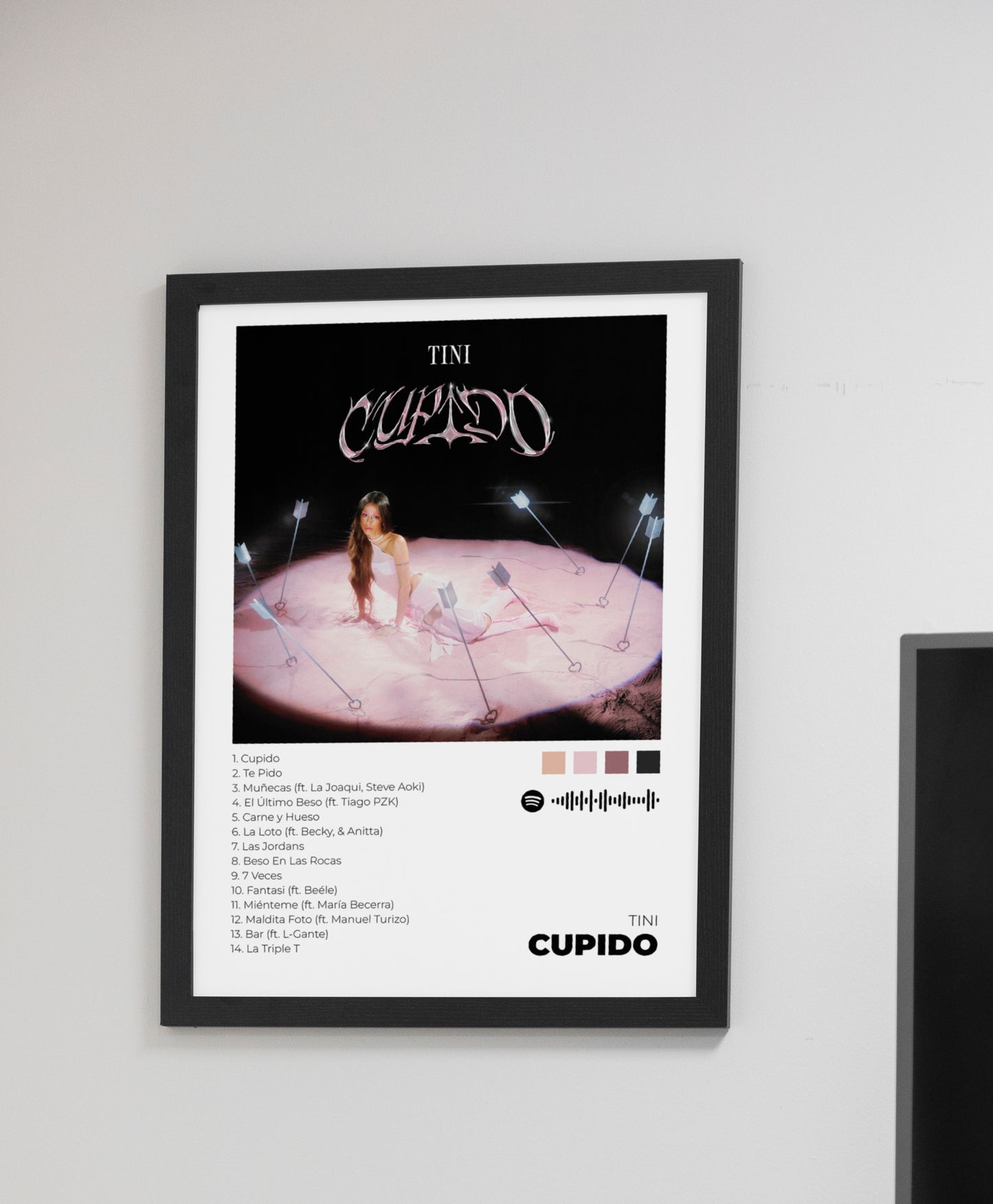 Cupido. Tini. Poster