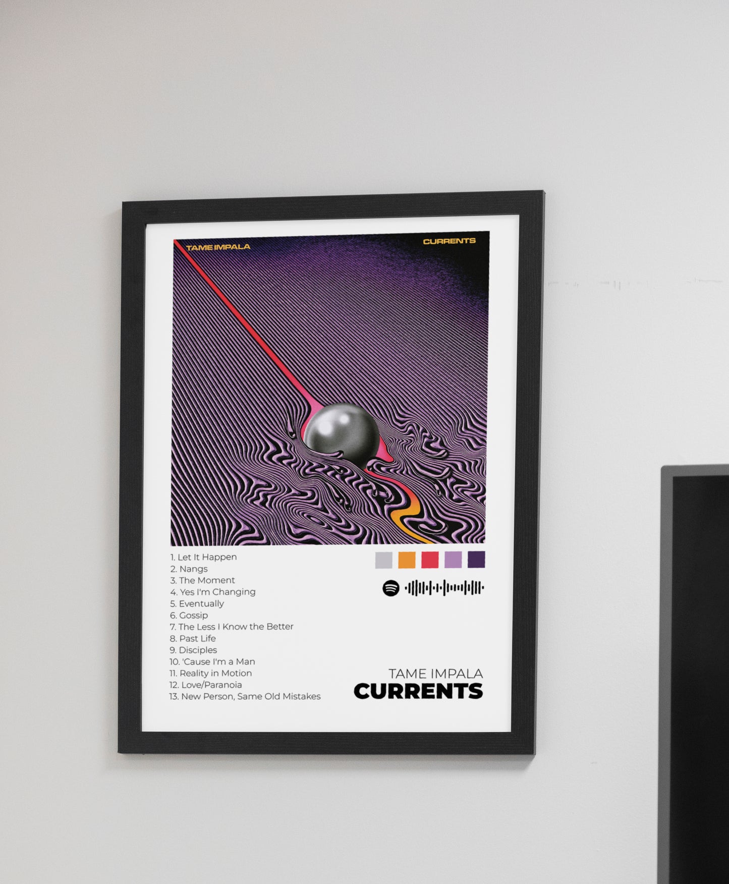 Currents. Tame Impala. Poster