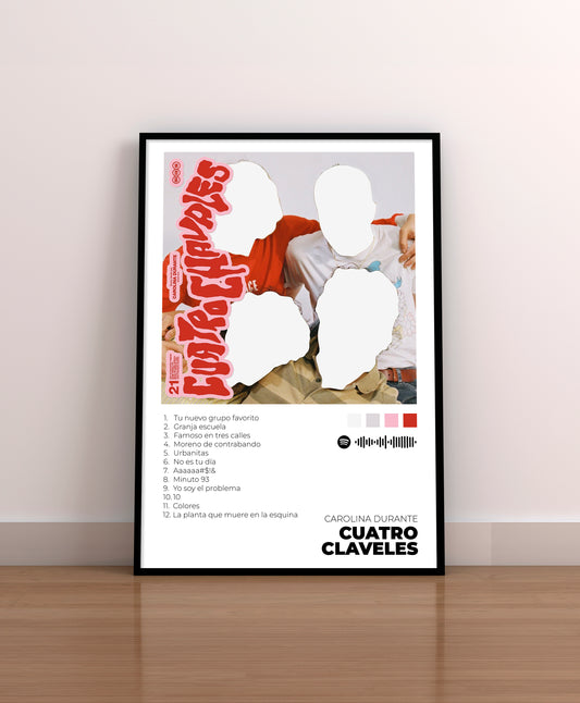 CUATRO CLAVELES