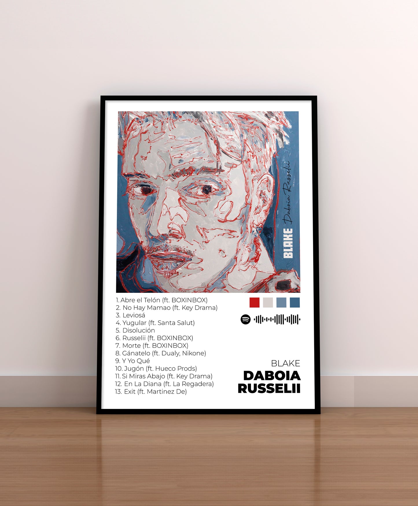 Daboia Russelii. Blake. Poster