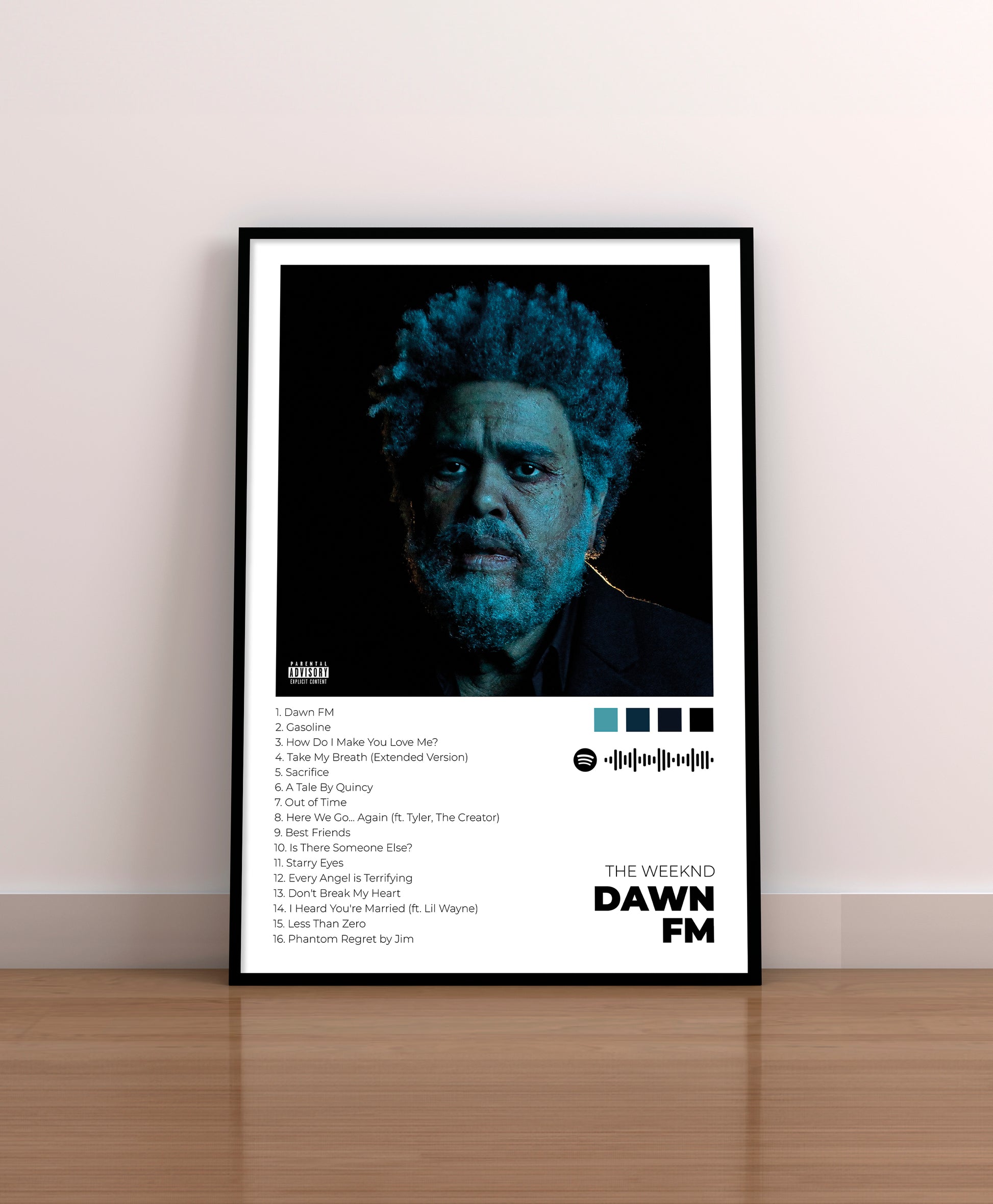 Dawn FM. The Weeknd. Poster