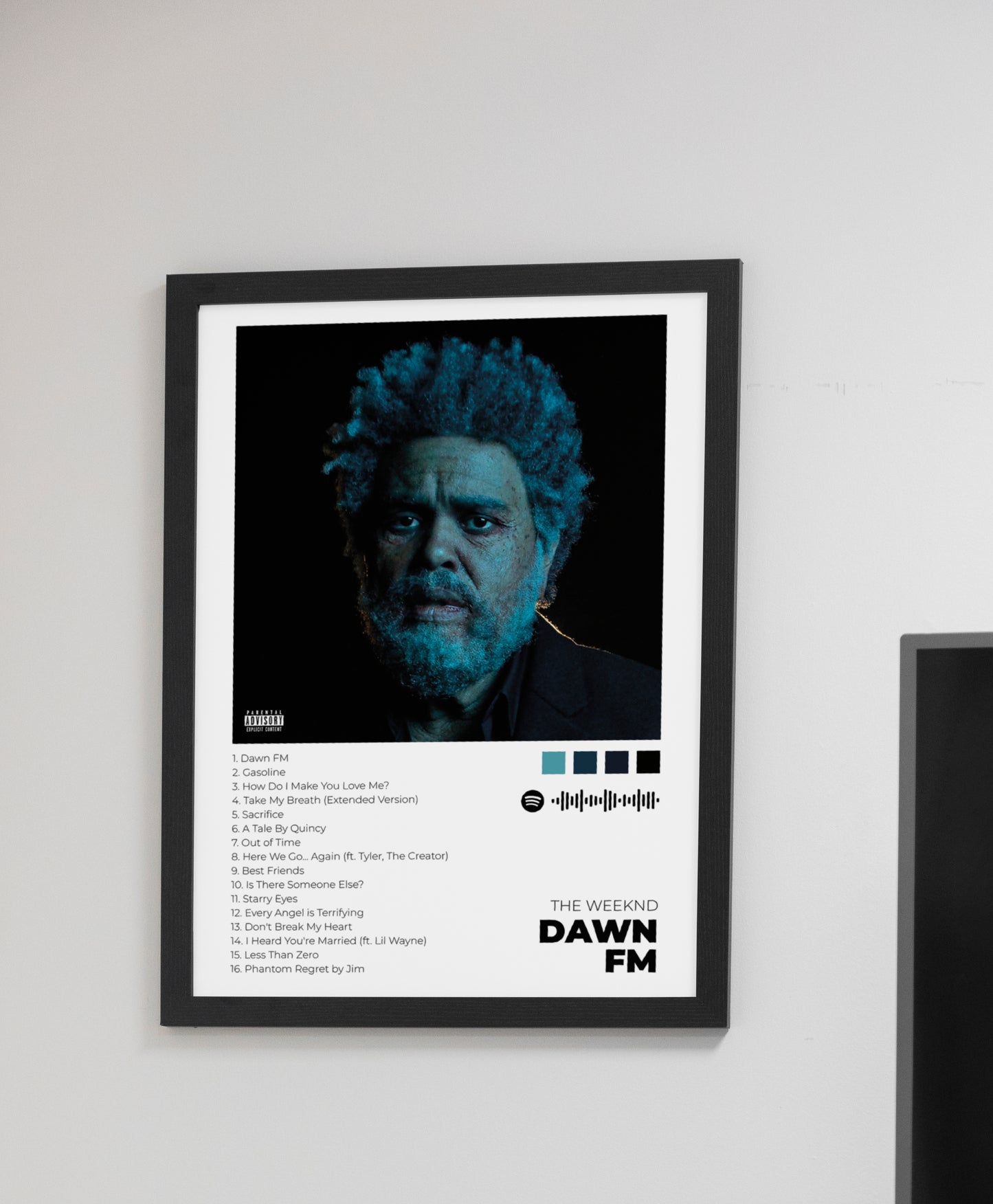 Dawn FM. The Weeknd. Poster