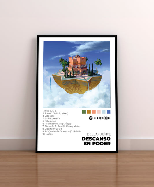 Descanso en Poder. Dellafuente. Poster