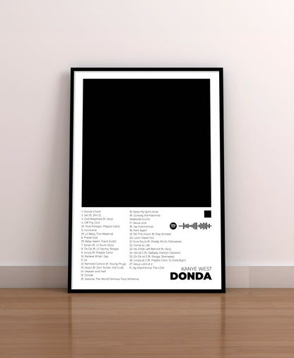 DONDA. Kanye West. Poster