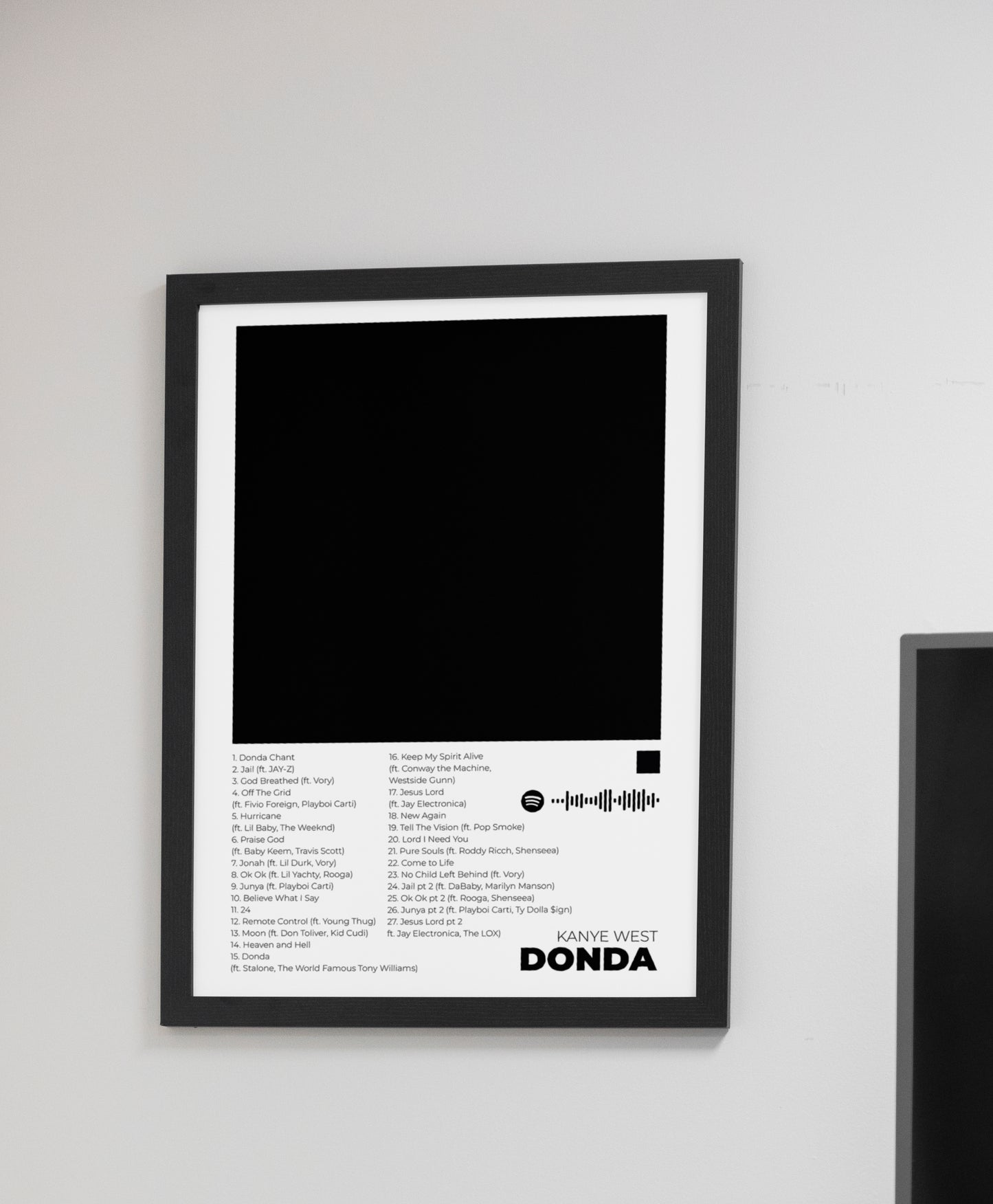 DONDA. Kanye West. Poster