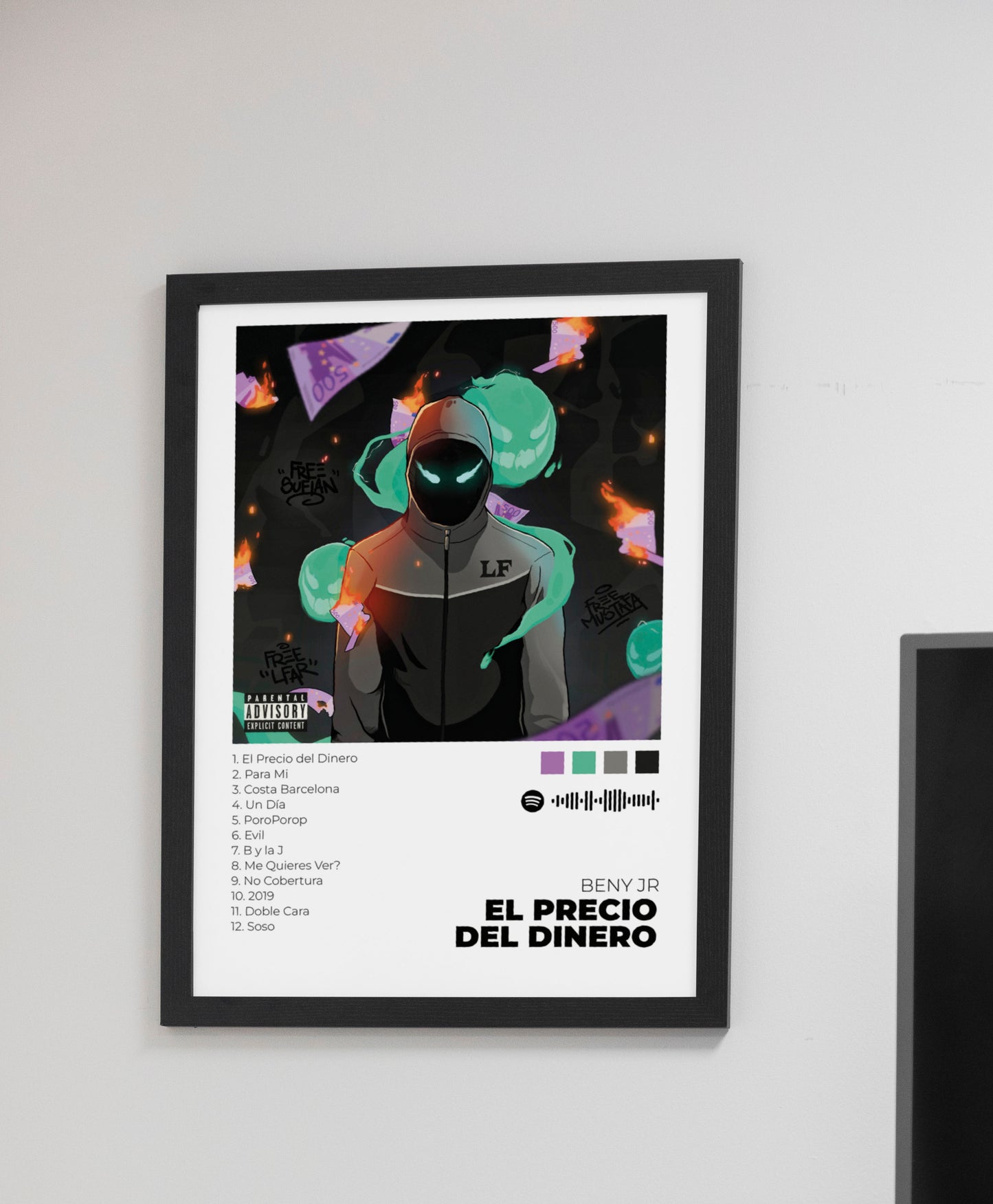 El Precio del Dinero. Poster. Beny Jr