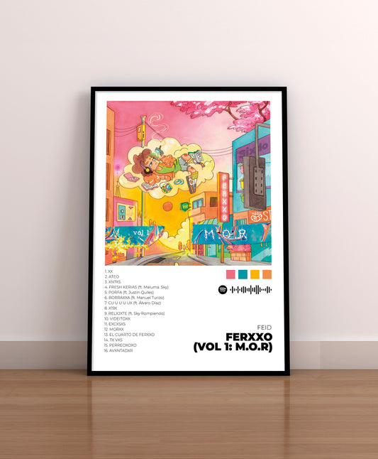 FERXXO (VOL 1: M.O.R). Ferxxo. Poster.