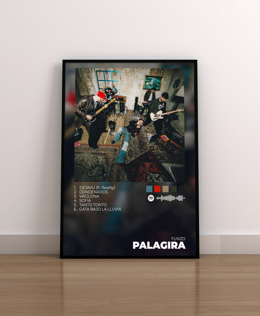 funzo. palagira. poster. entradas. lamina. cuadro. regalo. marco. merchandising. cd. vinilo. regalo.