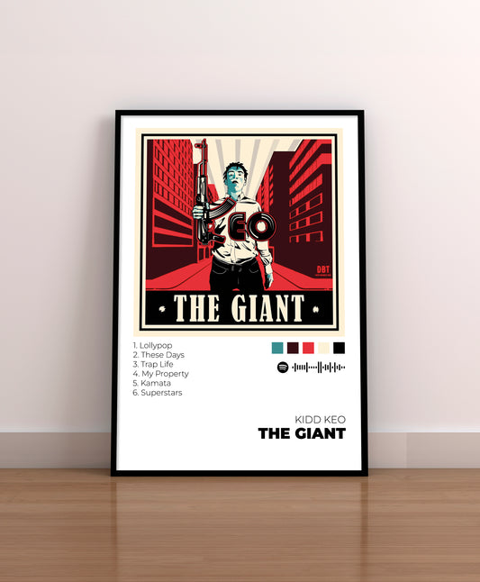 The Giant - Poster Digital de Kidd Keo | Music Prints