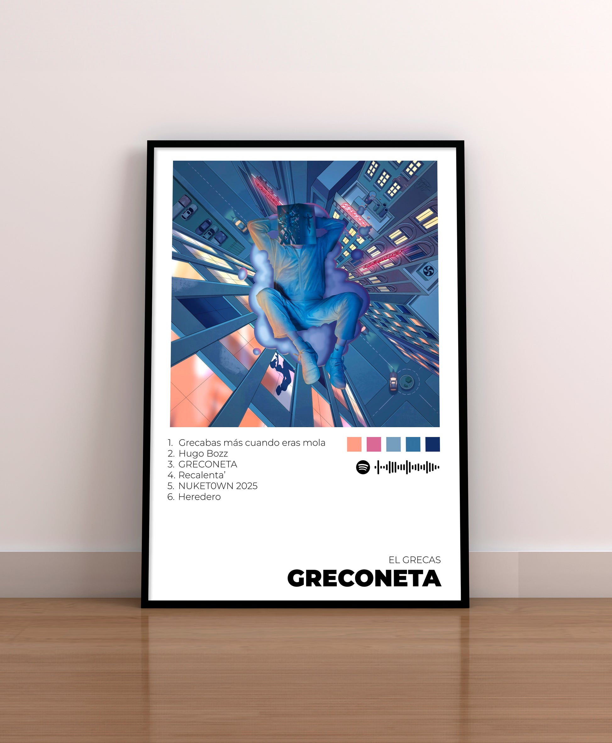 GRECONETA. EL GRECAS. POSTER. REGALO. CD. VINILO. FANS. 4NGELITO