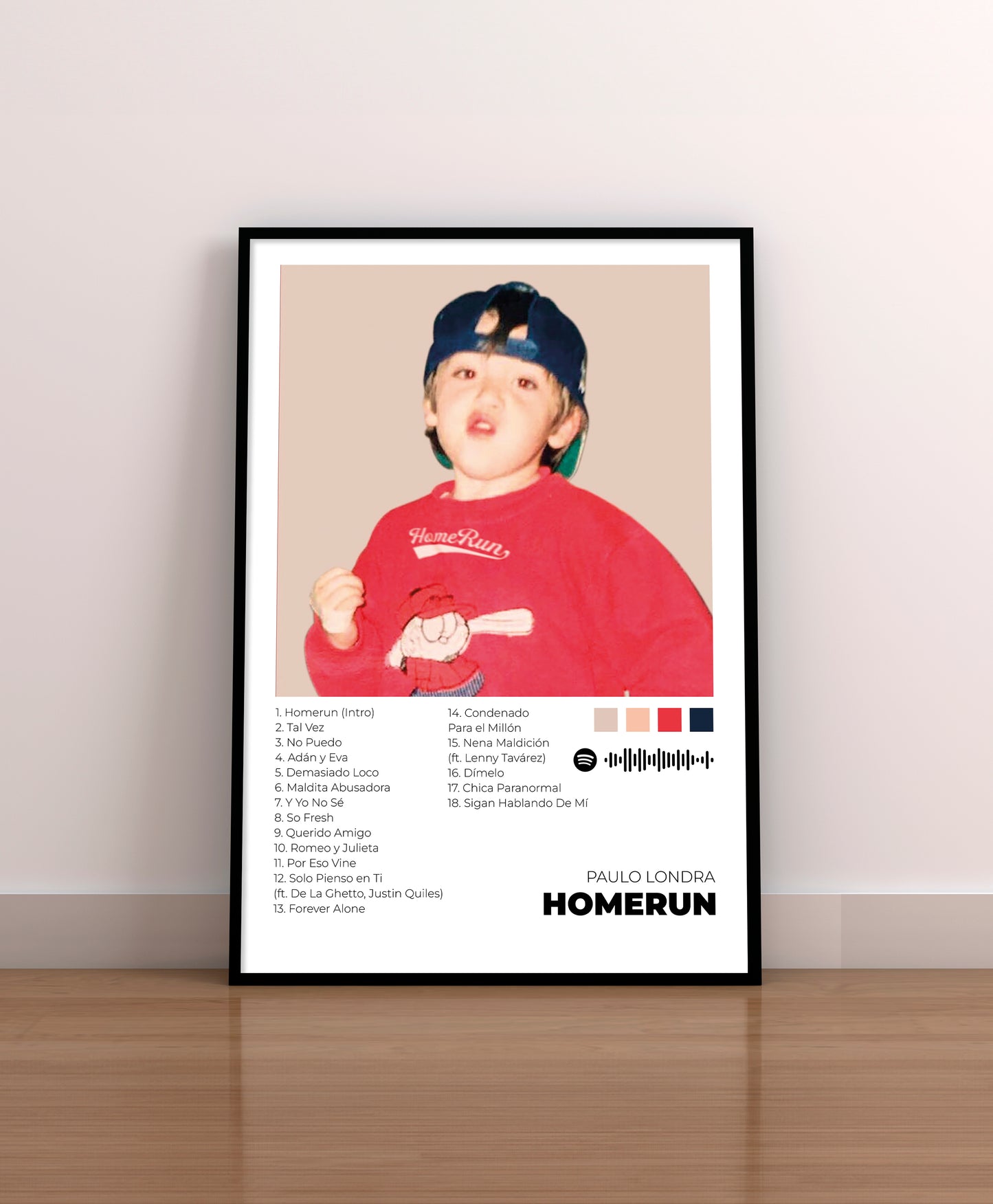 Homerun. Paulo Londra. Poster.