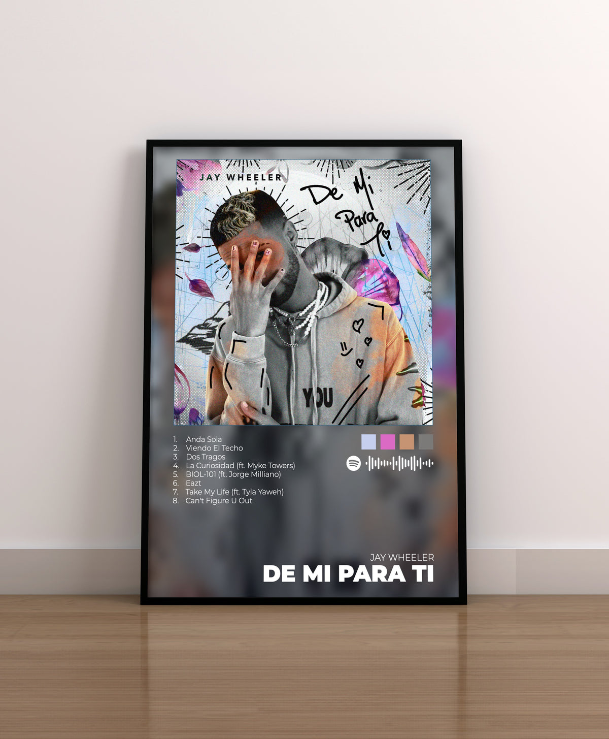 DE MI PARA TI. JAY WHEELER. POSTER.