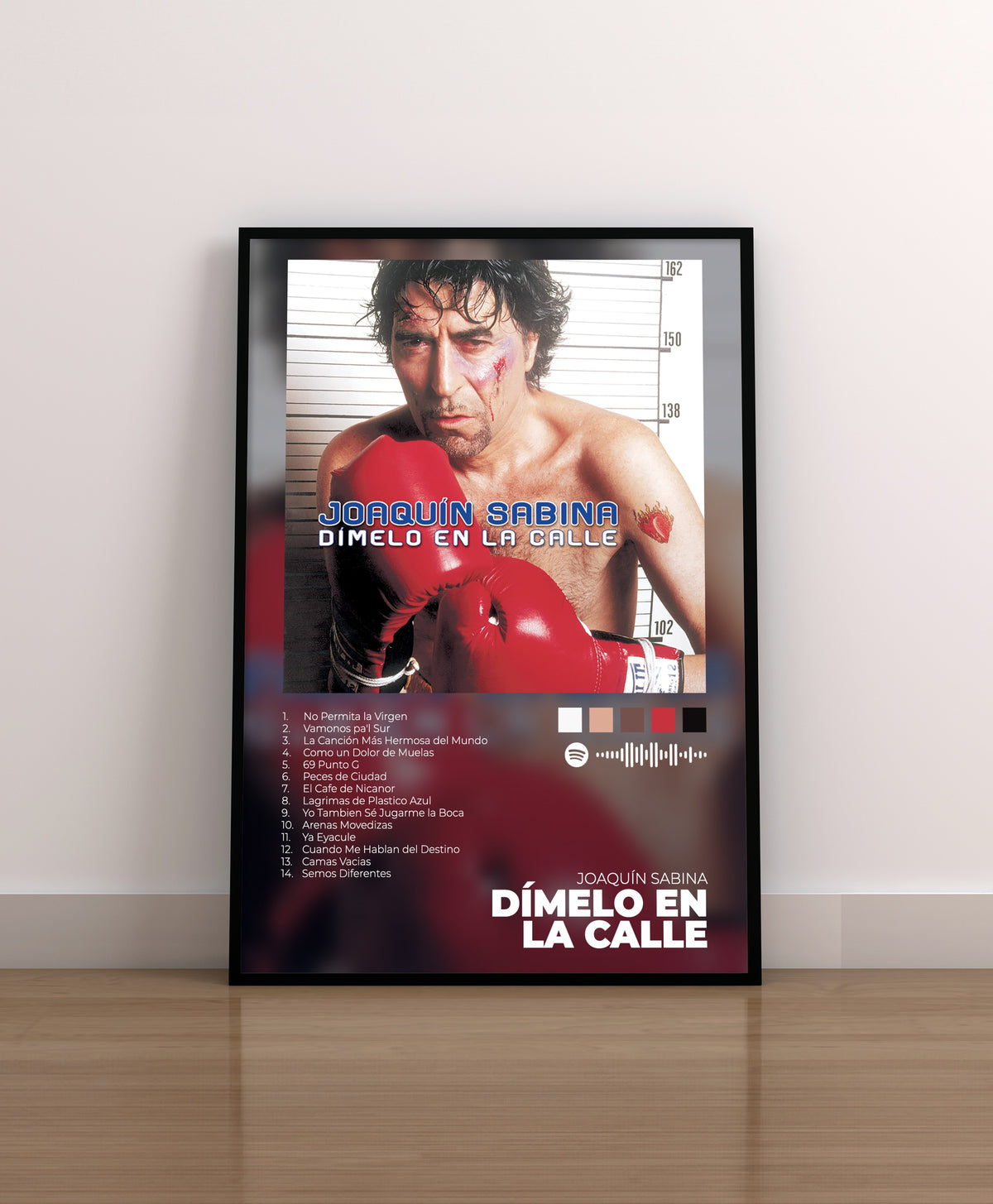 dimelo en la calle. joaquin sabina. poster. lamina. cuadro. regalo. merchandising. cd. vinilo. comprar.