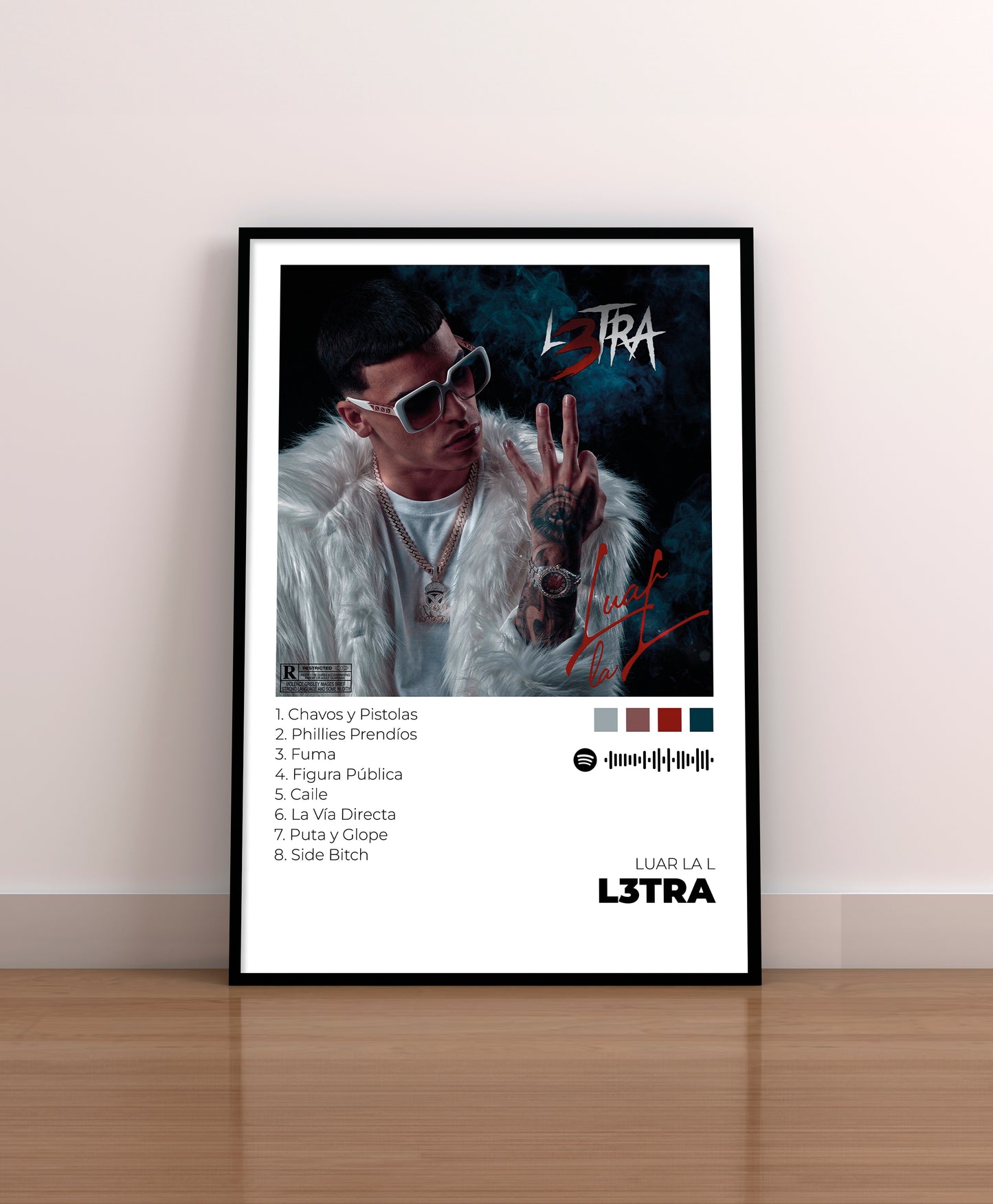 L3tra. Luar La L. Poster.