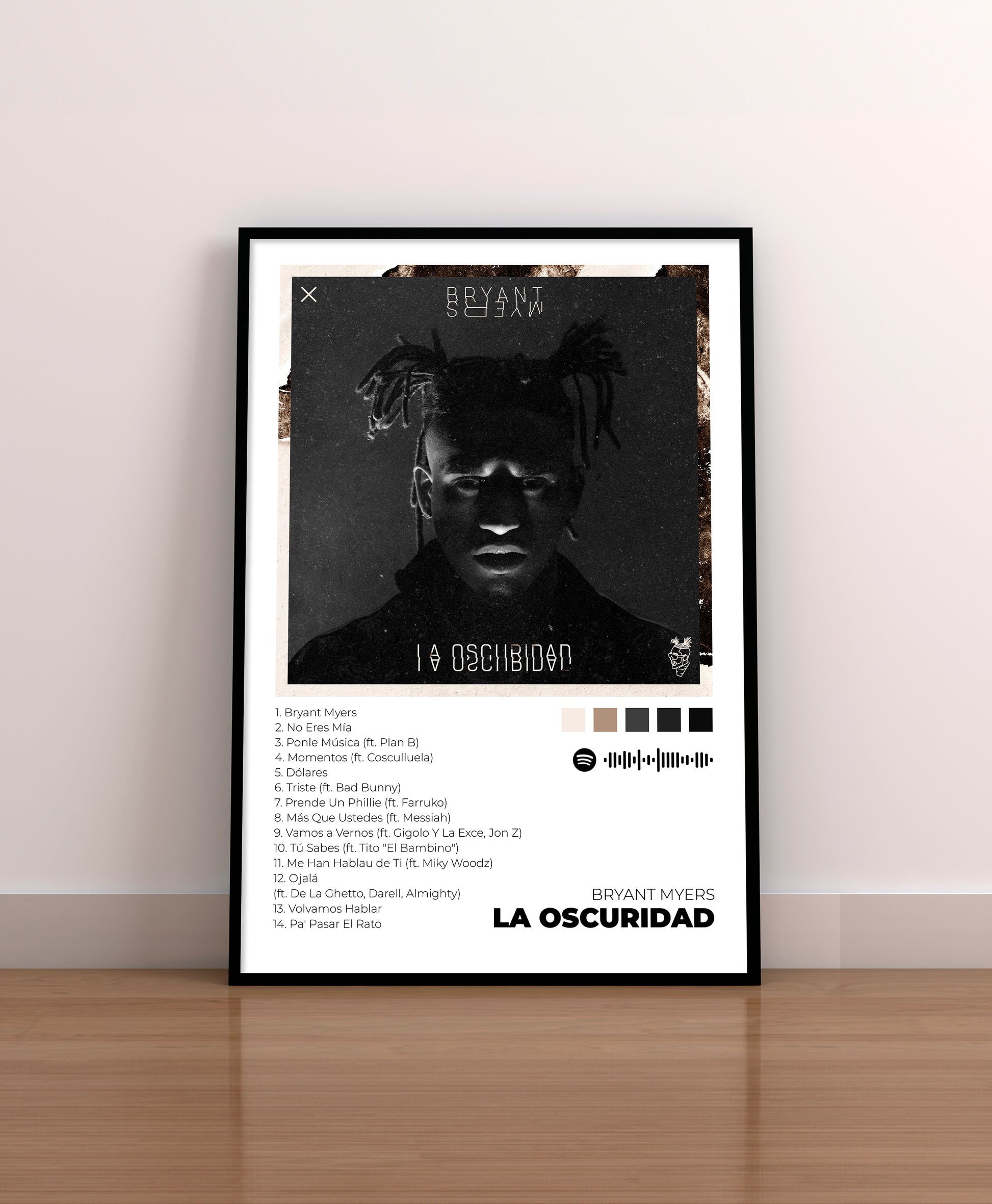 La Oscuridad. Bryant Myers. Poster.