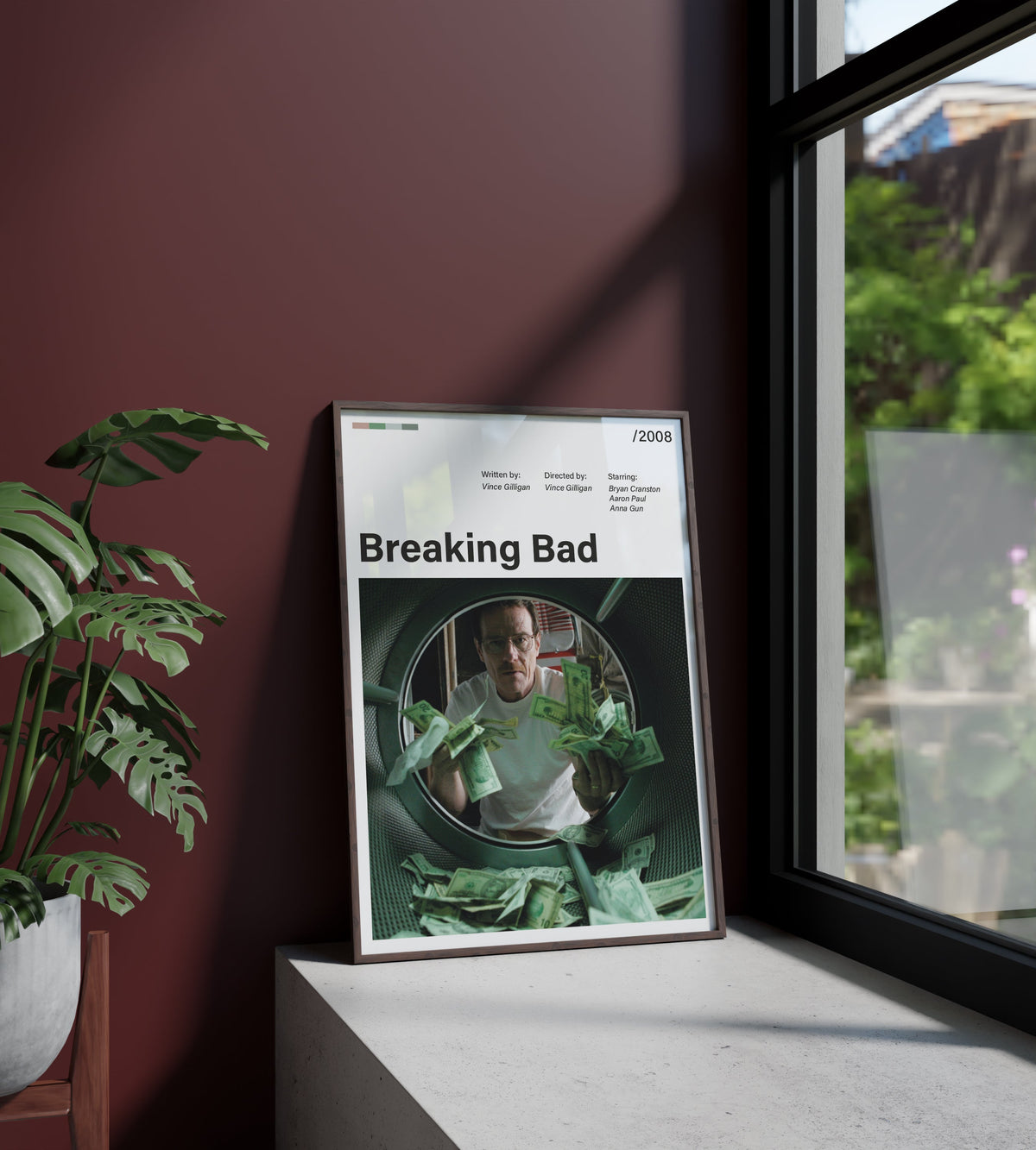 Póster Breaking Bad, Walter White, Jesse Pinkman, serie de televisión, química. TV, lámina, cuadro, merchandising, regalo, comprar, decoración de pared.