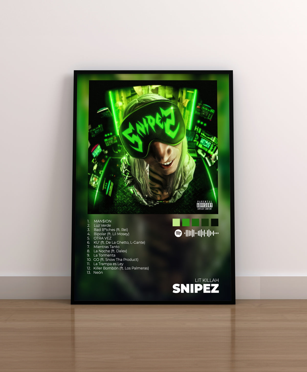 SnipeZ - Poster Digital de Lit Killah | Music Prints