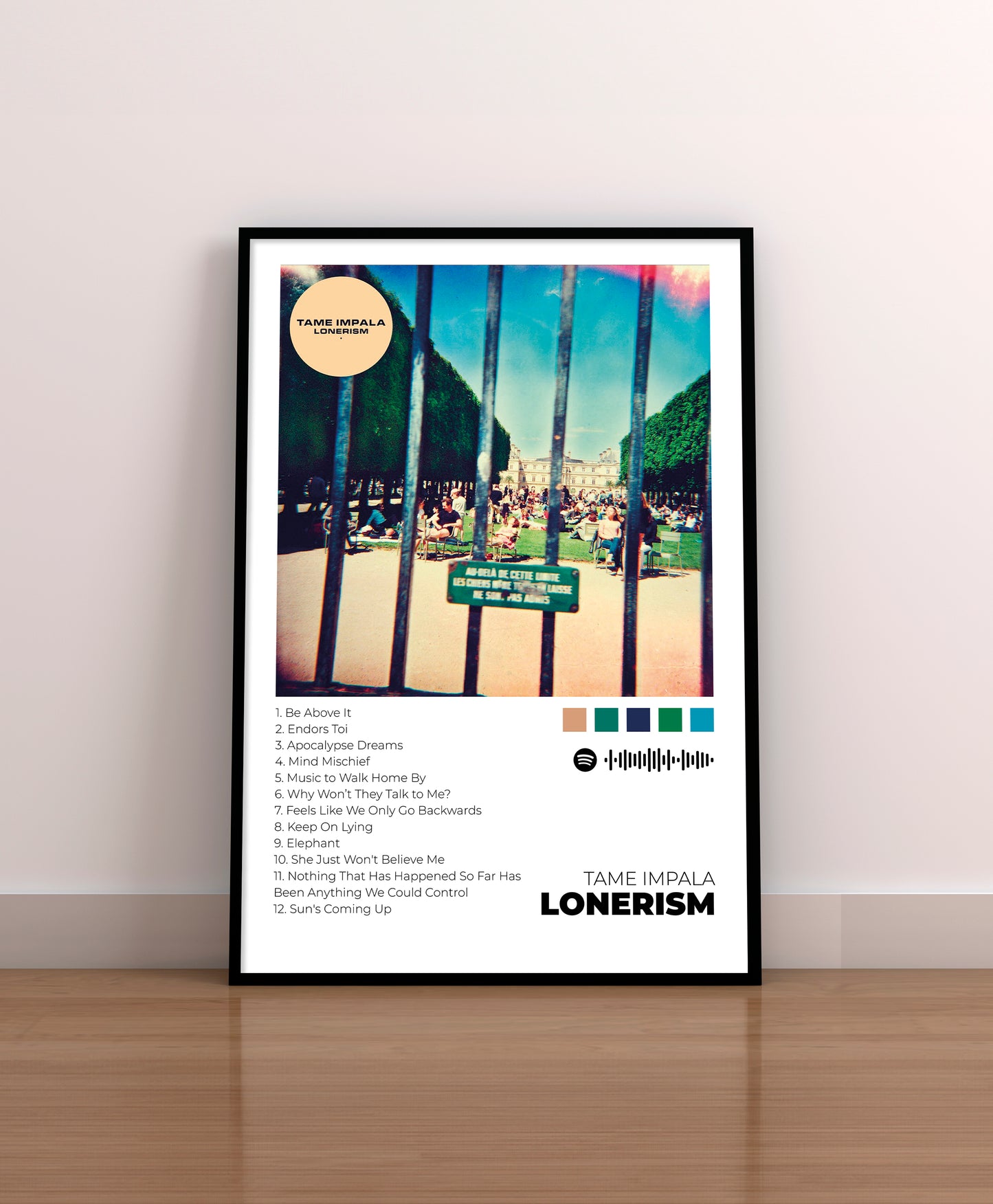 Lonerism. Tame Impala. Poster.