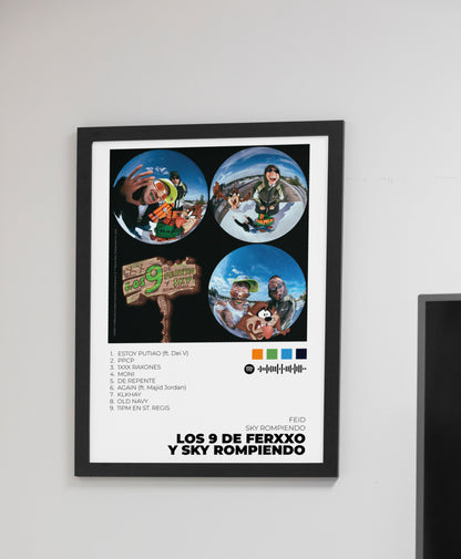 LOS 9 DE FERXXO Y SKY ROMPIENDO