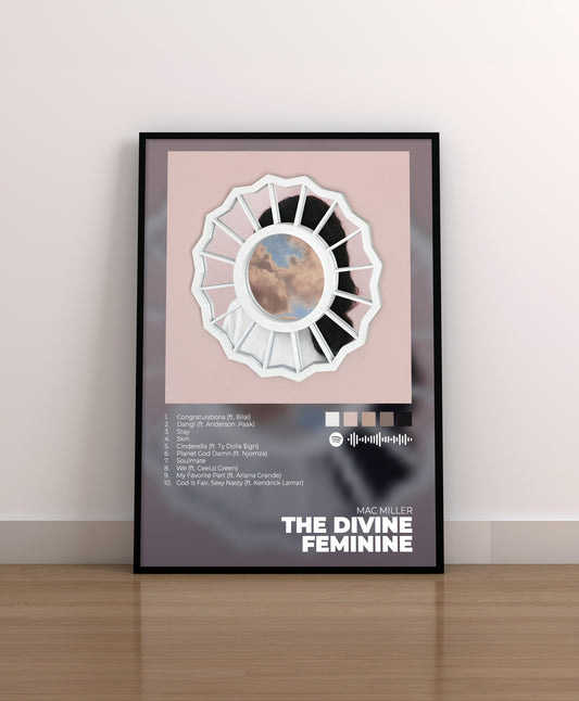 Mac Miller. The Divine Feminine. Poster. Lamina. Regalo. Merchandising.