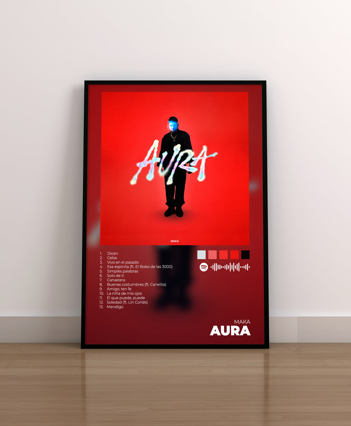 Aura. Maka. Poster. Lamina. Regalo. Cover.