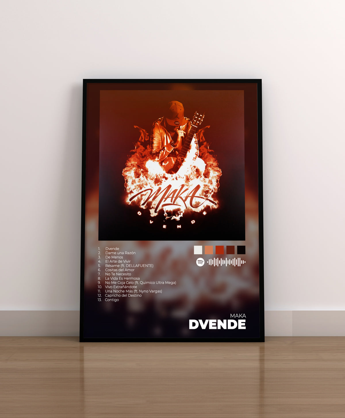 Maldiciones. Maka. Poster. Lamina. Cuadro. Regalo. Merchandising.