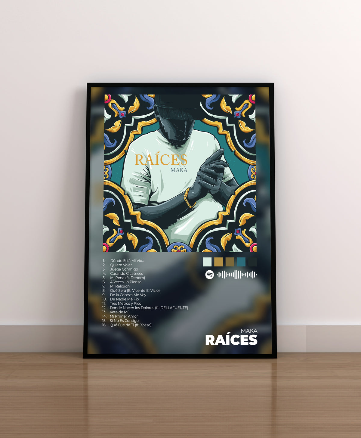 Raíces. Maka. Poster. Lamina. Regalo. Merchandising.
