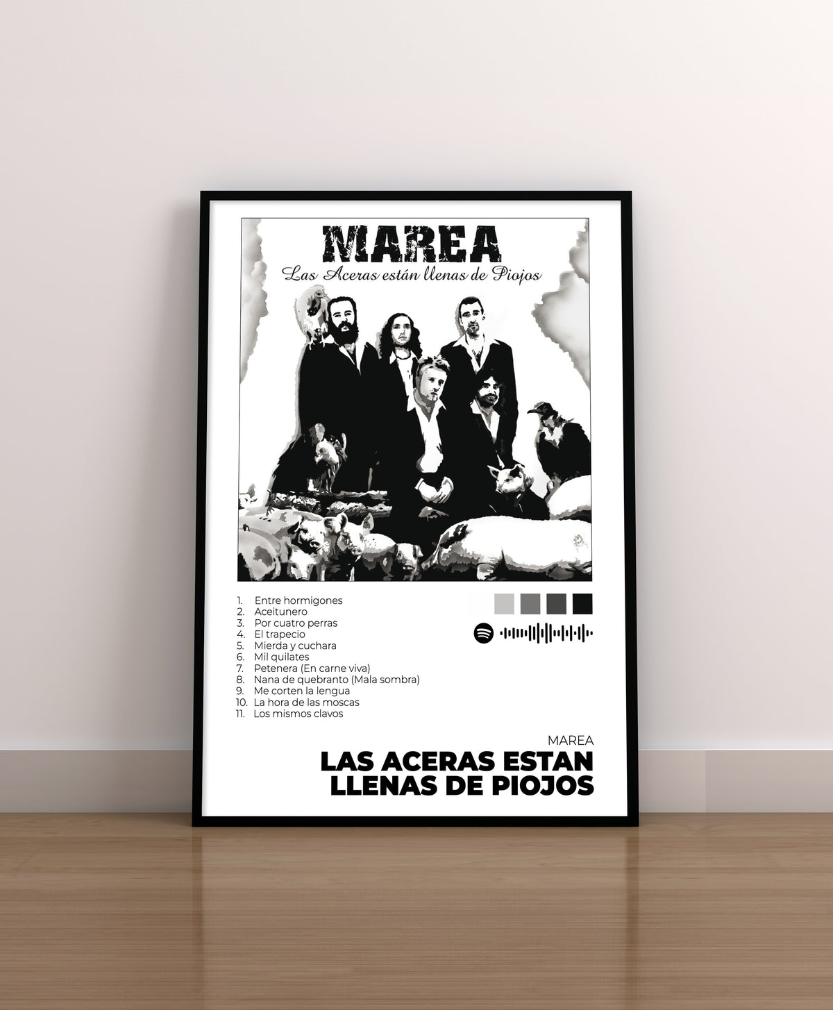LAS ACERAS ESTAN LLENAS DE PIOJOS
