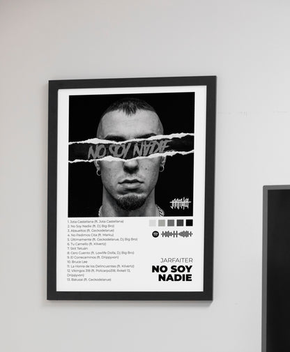 No Soy Nadie - Poster Digital de Jarfaiter | Music Prints