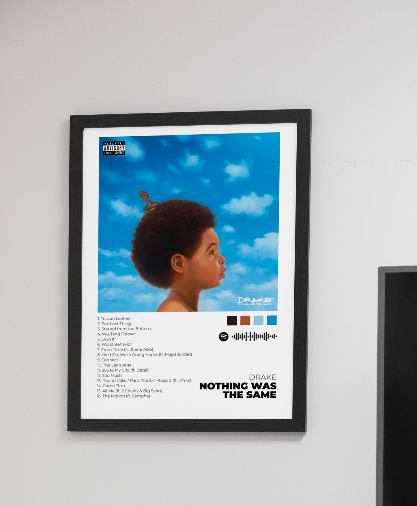 Nothing Was the Same. Drake. Poster.