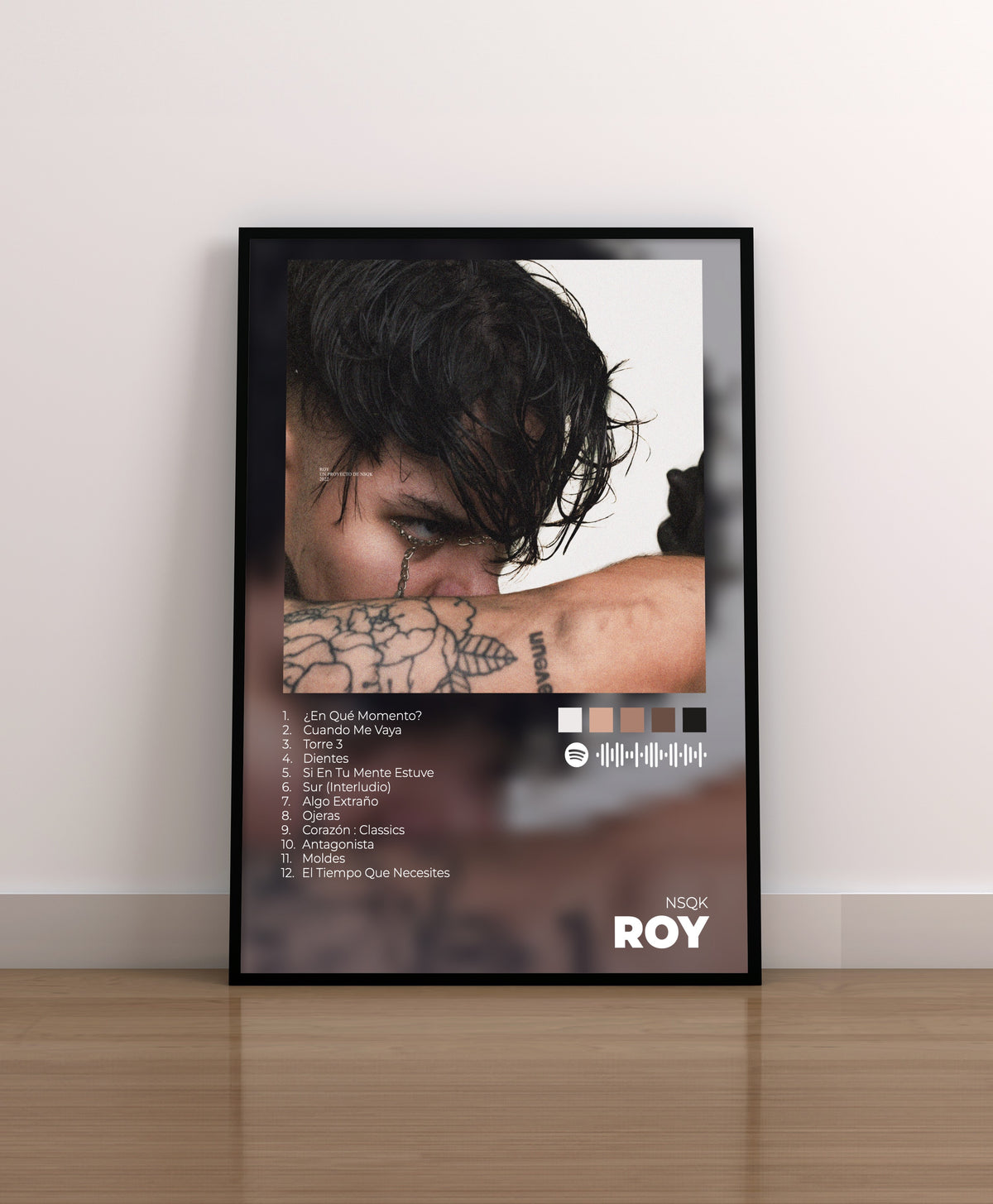 roy. nsqk. poster. nsqk poster. nsqk lamina. nsqk regalo. merchandising. cd. vinilo. cover. lamina. poster. 