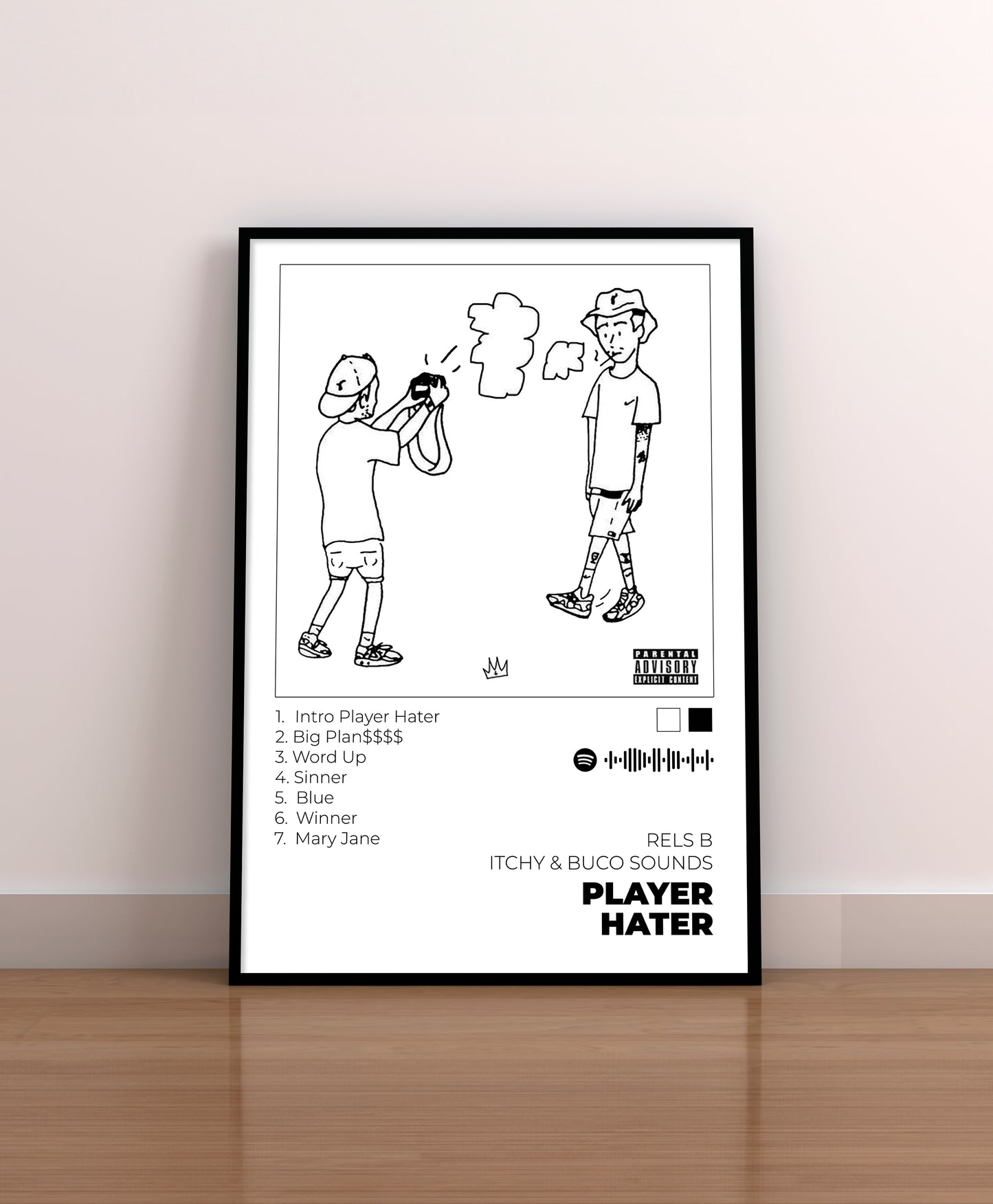 Player Hater. Rels B. Poster.