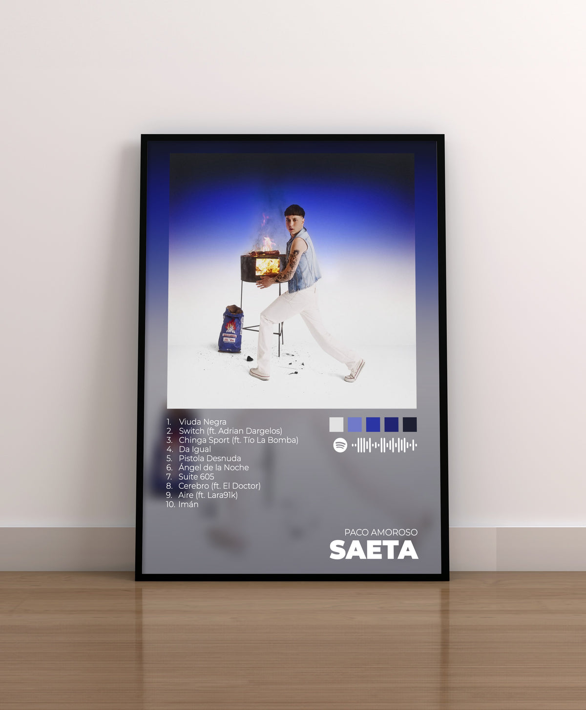 saeta. paco amoroso. poster. regalo.