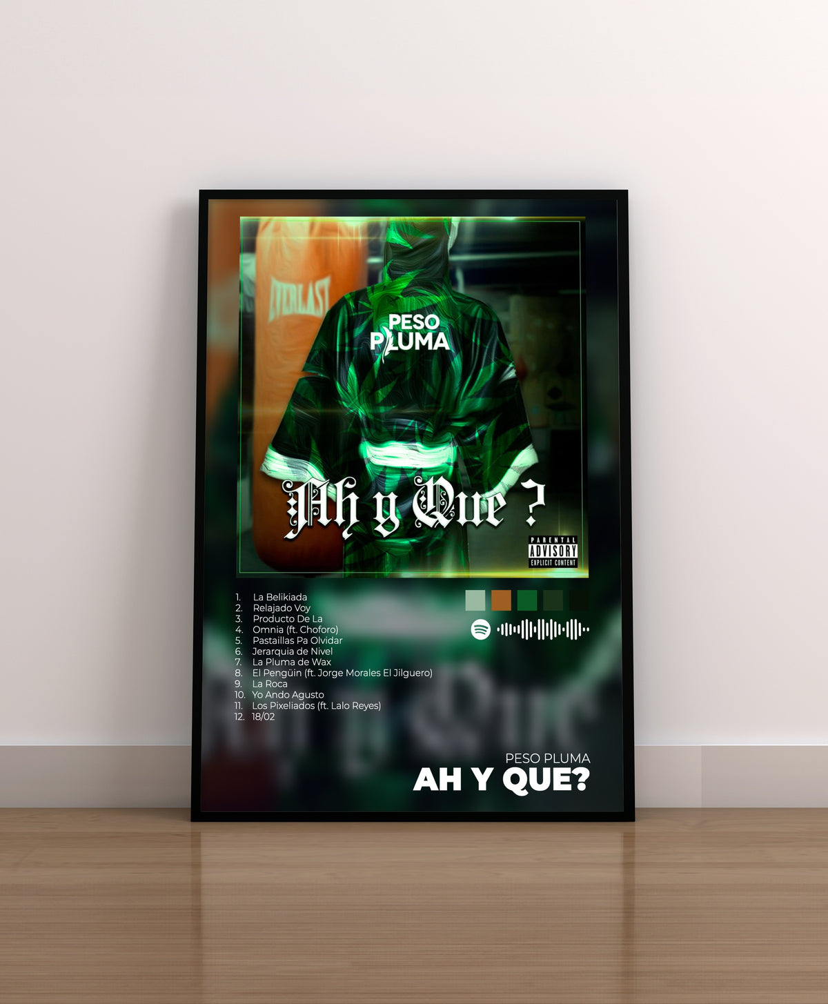 Peso Pluma. Ah y que. Poster. Lamina. Regalo. Merchandising.