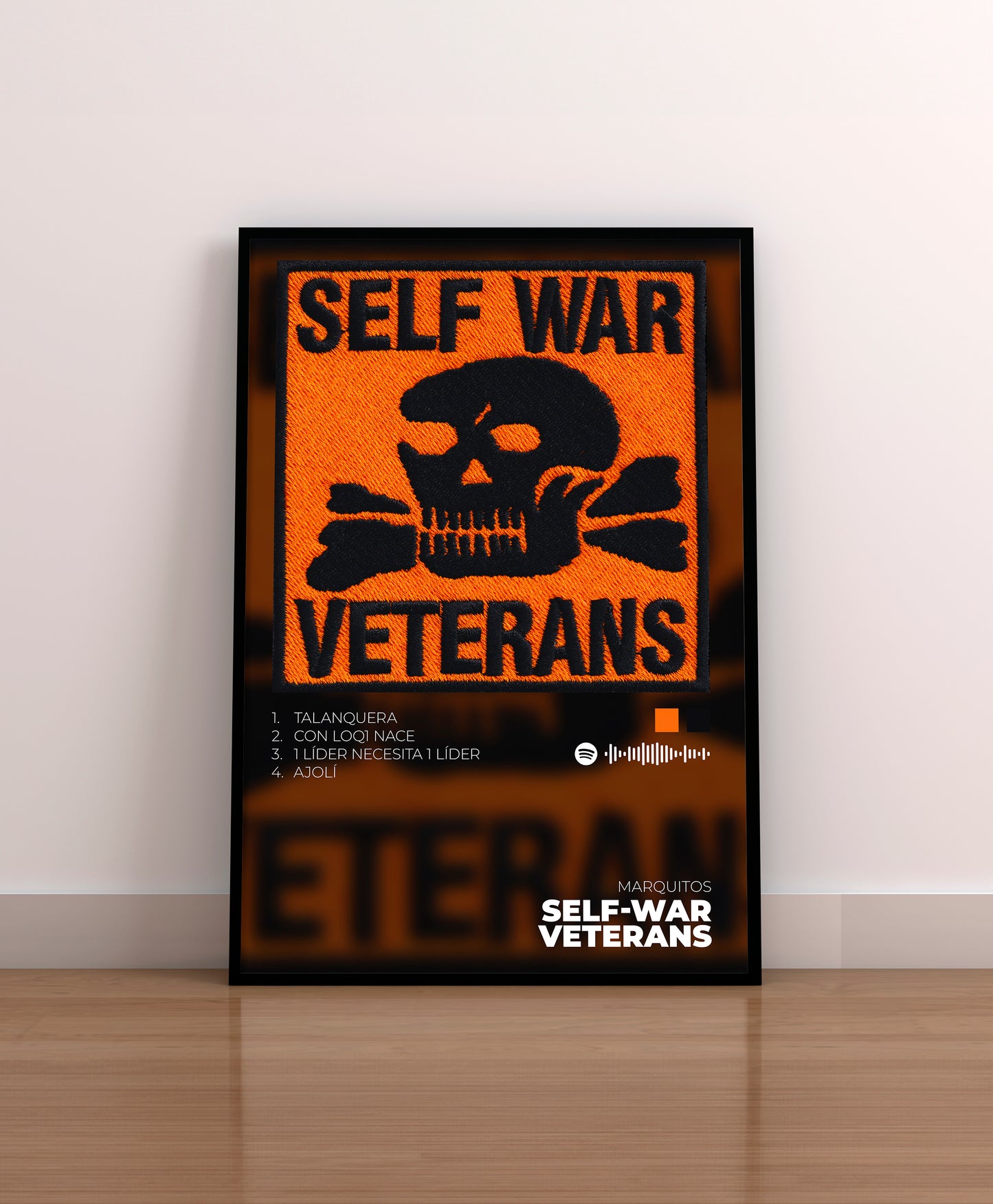 self war veterans. marquitos. oddliqor. poster. lamina. cuadro. regalo. merchandising. cd. vinilo. cover.