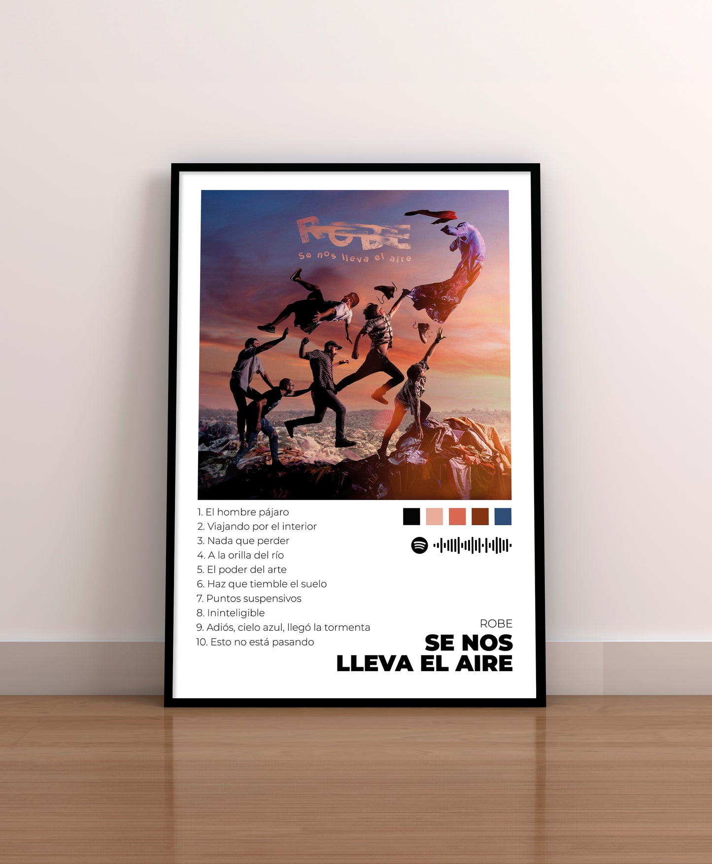 Se nos lleva el aire - Poster Digital de Robe | Music Prints