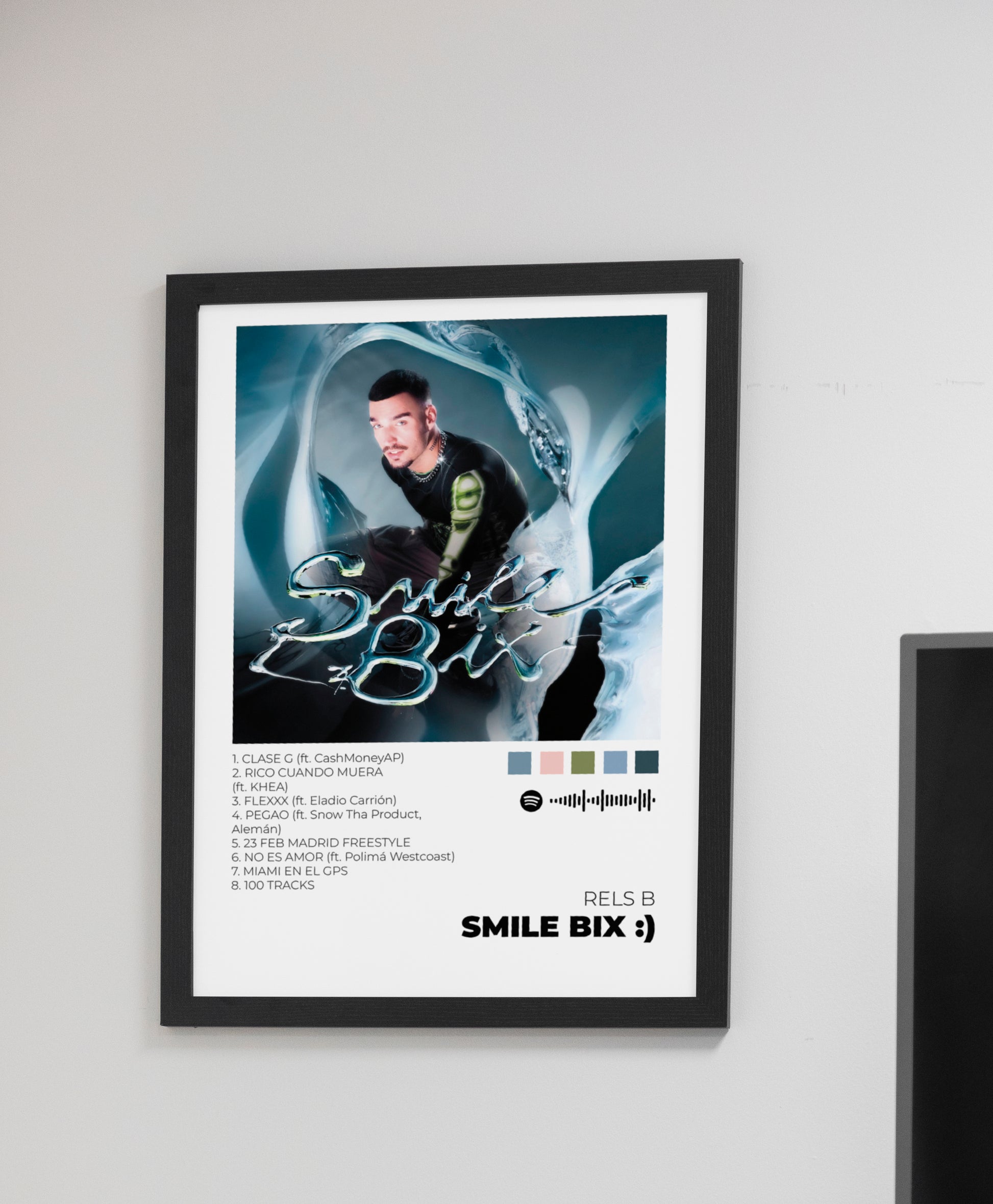 SMILE BIX :) - Poster Digital de Rels B | Music Prints