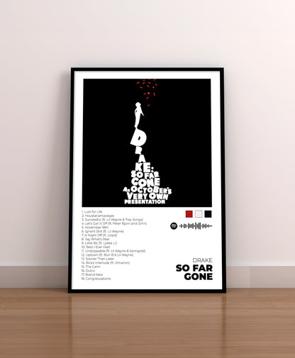 So Far Gone - Poster Digital de Drake | Music Prints