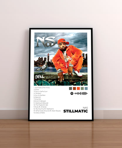 Stillmatic - Poster Digital de NAS | Music Prints