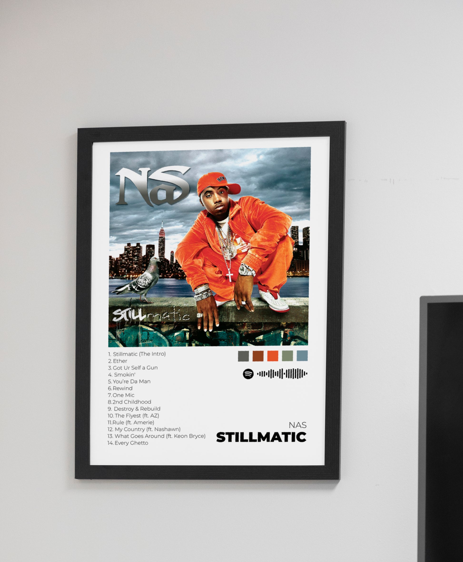 Stillmatic - Poster Digital de NAS | Music Prints