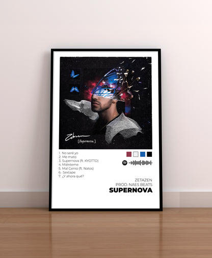 Supernova - Poster Digital de Zetazen | Music Prints