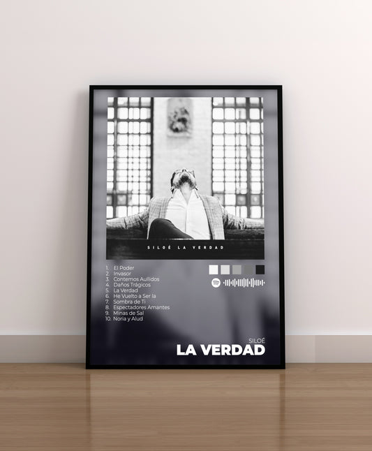 LA VERDAD. SILOÉ. POSTER. LAMINA. CUADRO. REGALO. MERCHANDISING. CD. VINILO. COVER.