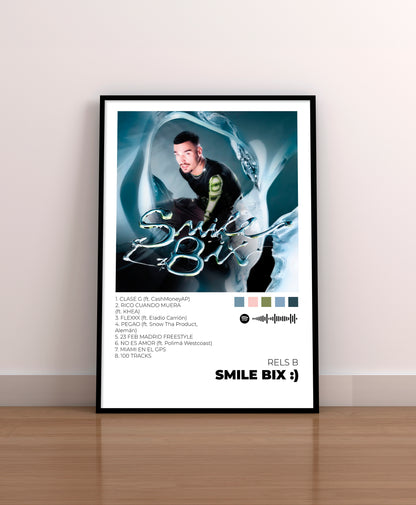 SMILE BIX :) - Poster Digital de Rels B | Music Prints