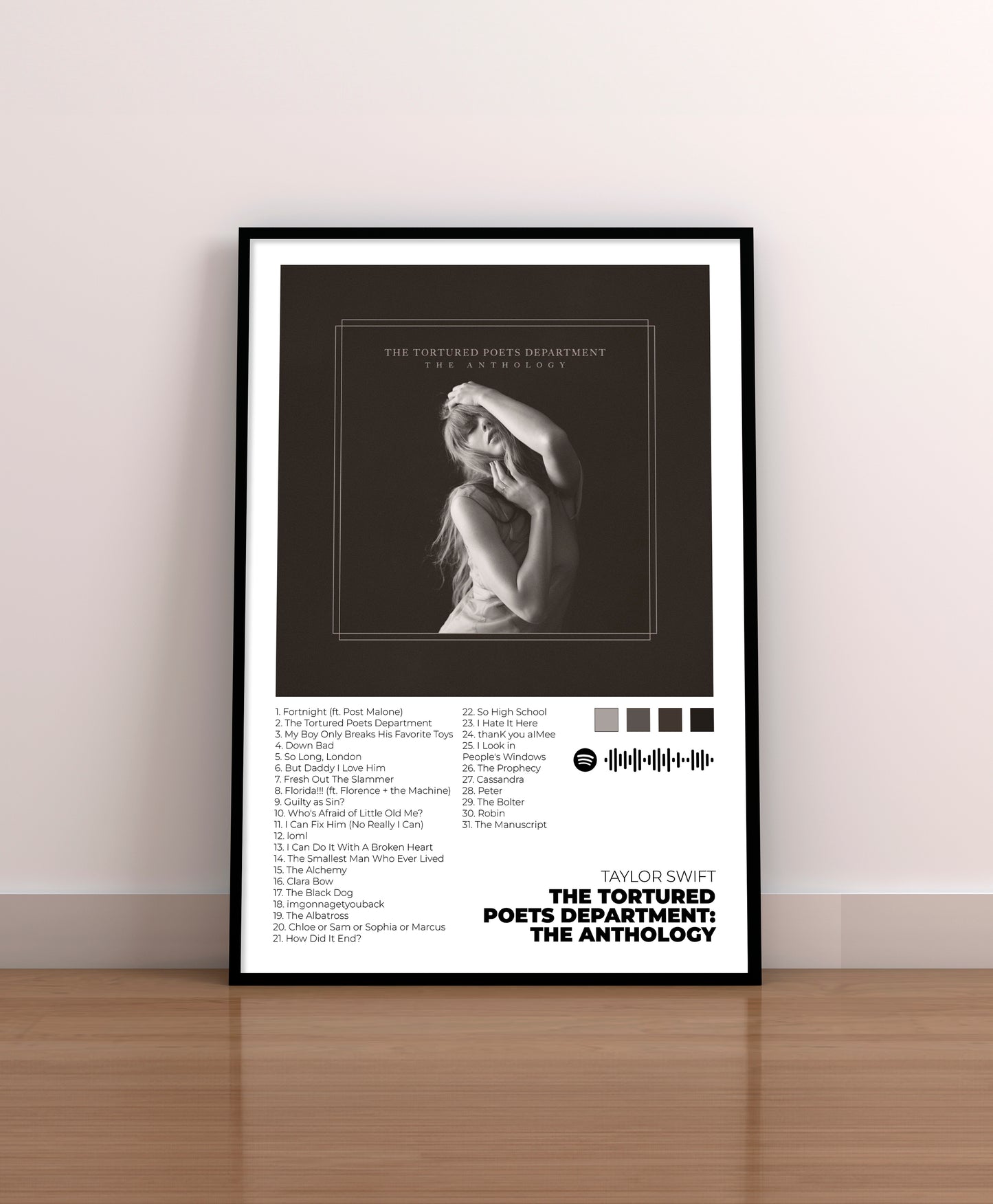 The Tortured Poets Department (The Anthology) - Poster Digital de Taylor Swift | Music Prints