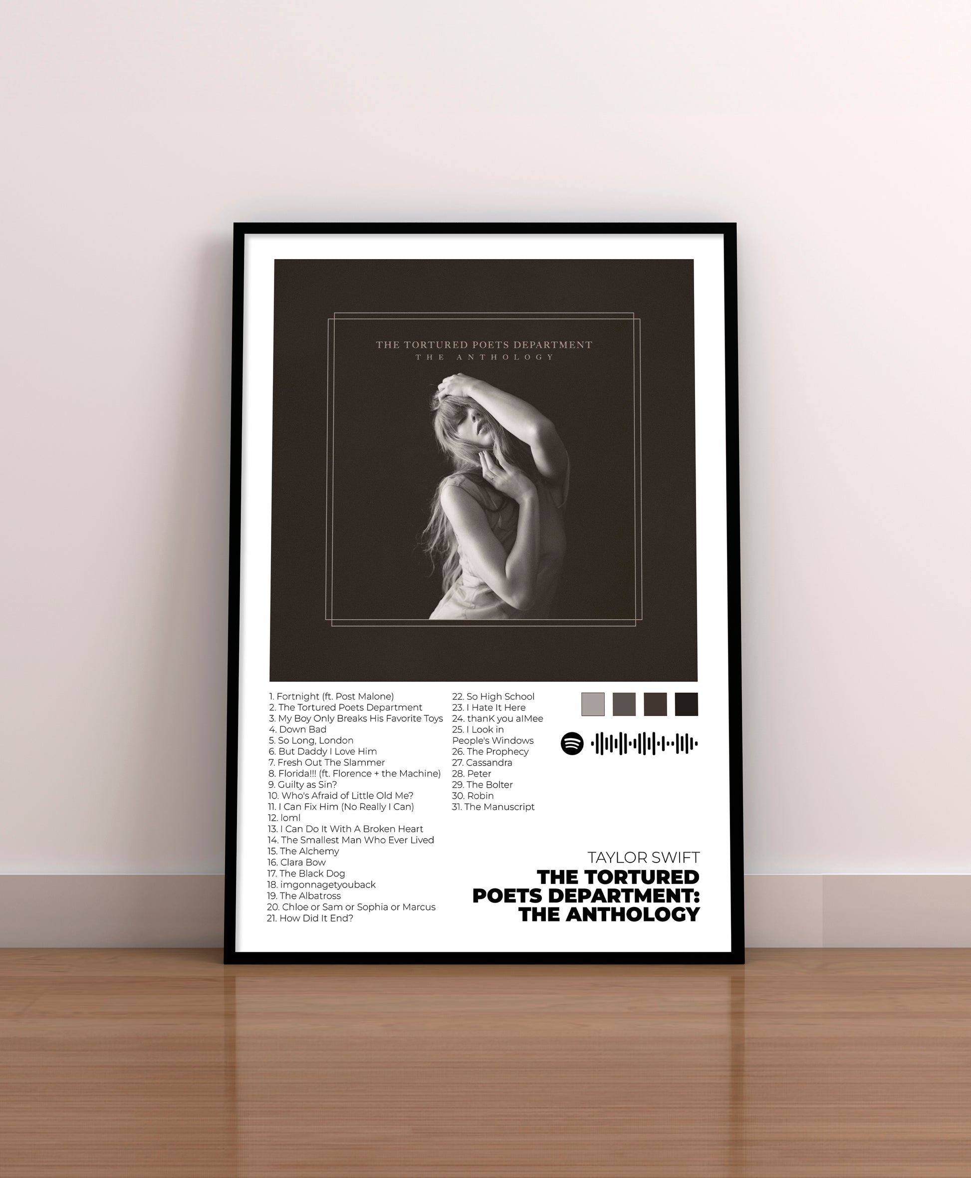 The Tortured Poets Department (The Anthology) - Poster Digital de Taylor Swift | Music Prints