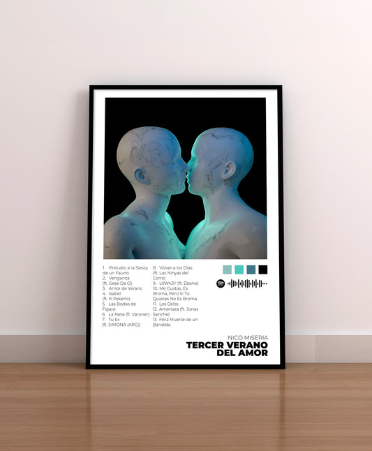 Tercer Verano del Amor. Nico Miseria. Poster. CD. Vinilo.