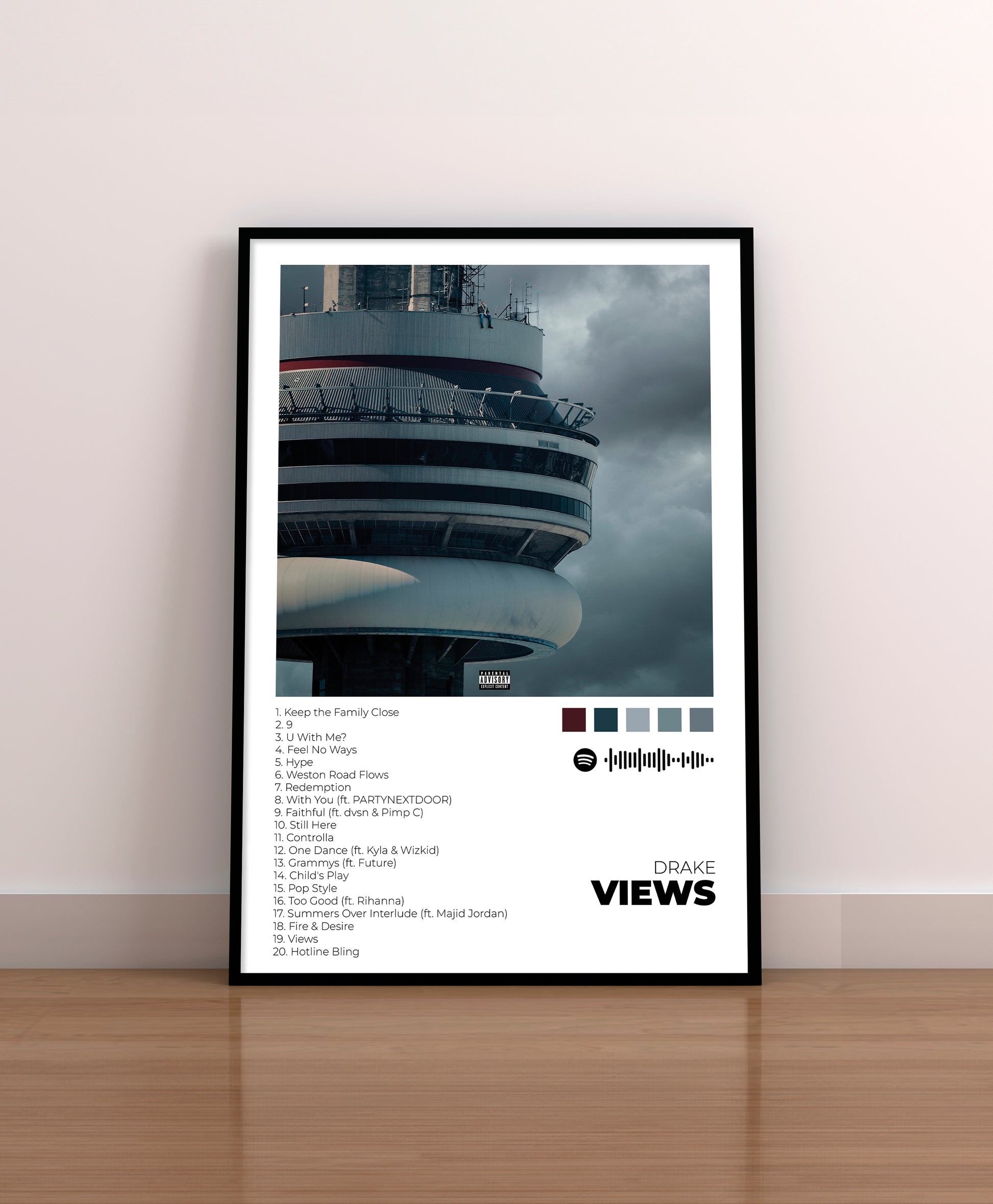 Views - Poster Digital de Drake | Music Prints