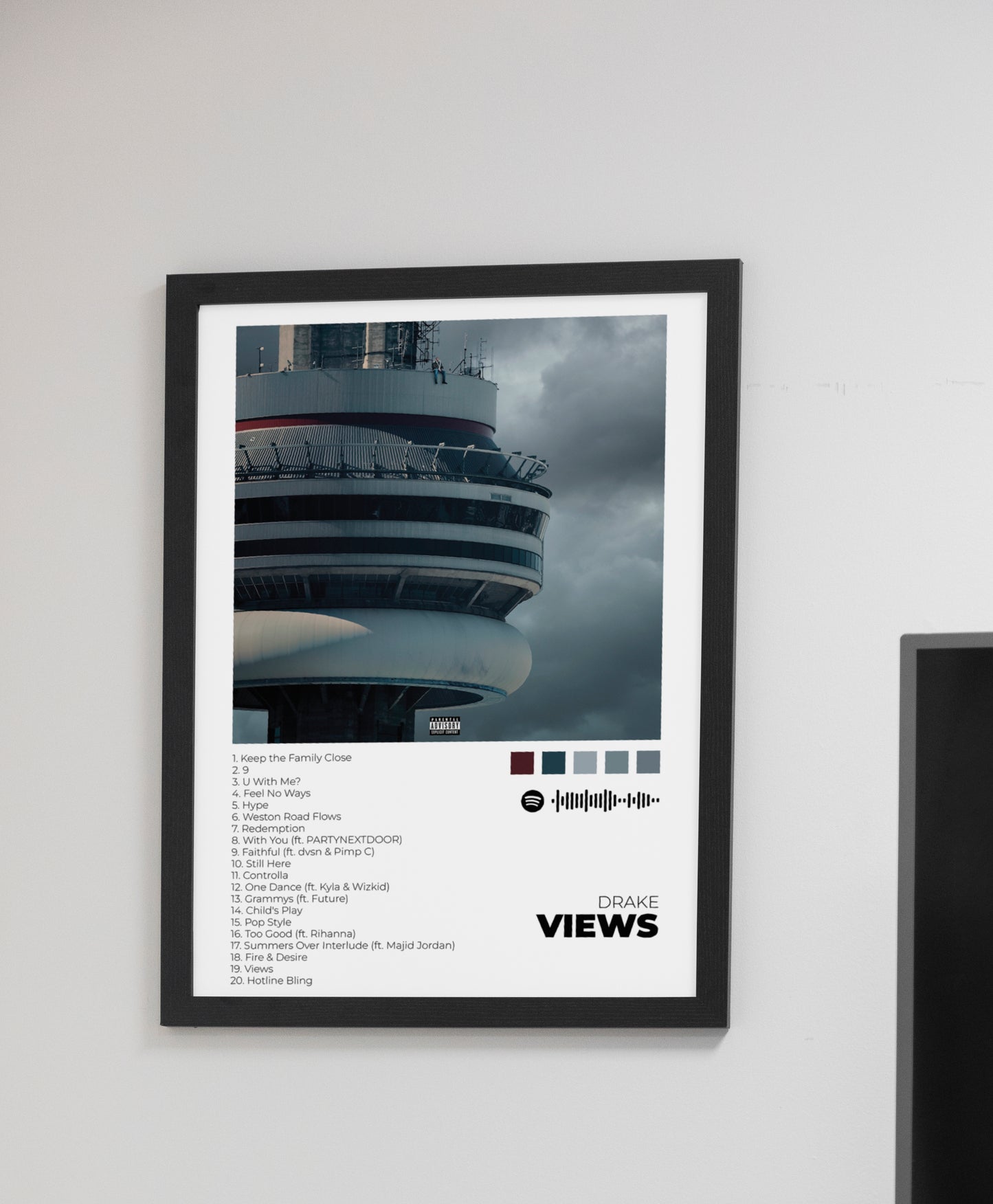 Views - Poster Digital de Drake | Music Prints